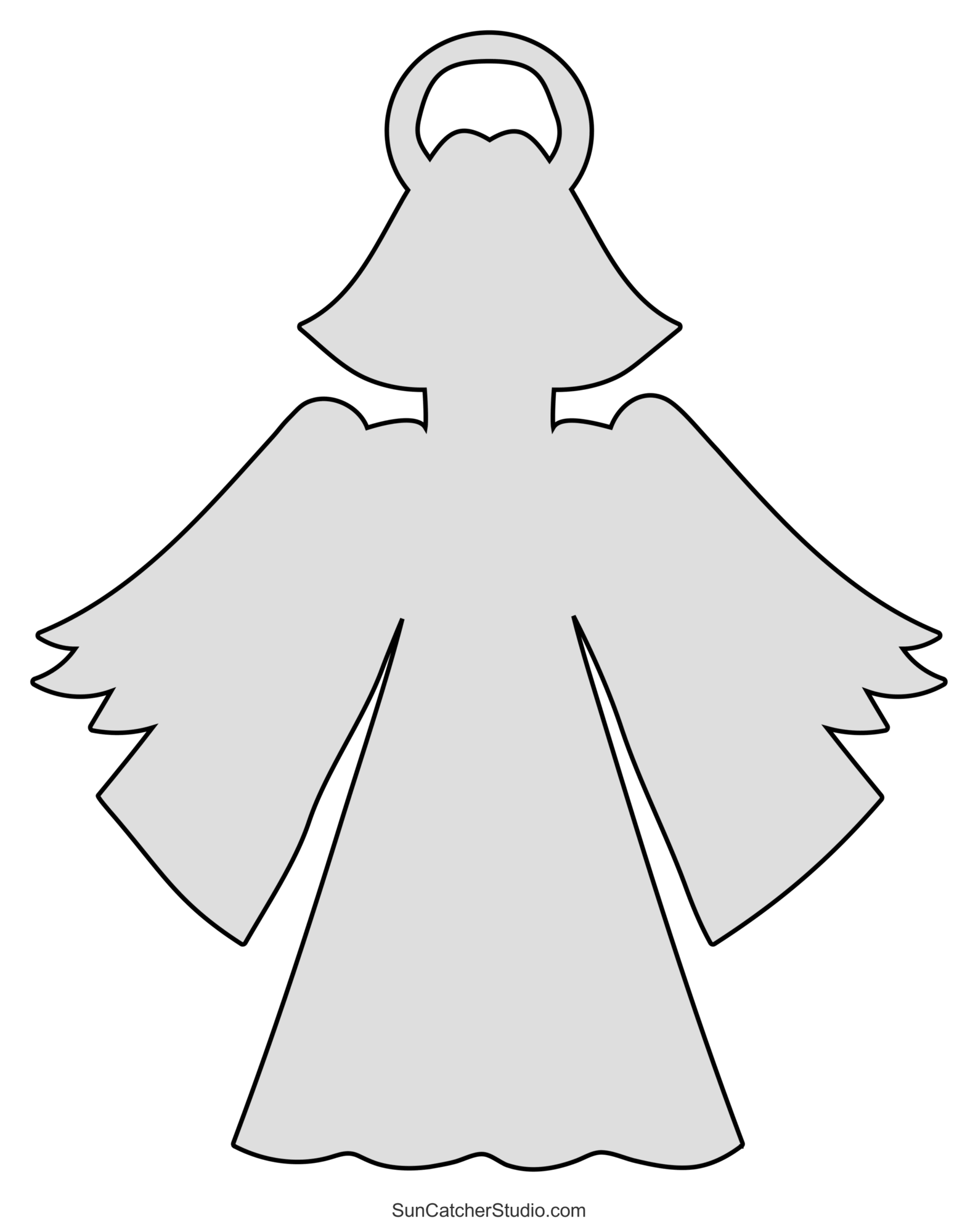 angel templates and stencils (free printable patterns) – free